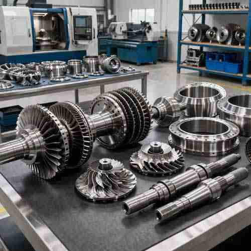 Precision machined aerospace components