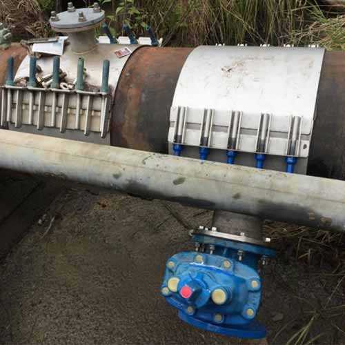 Bolted pipe repair clamps