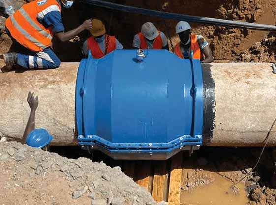 Pipe repair, support and protection products